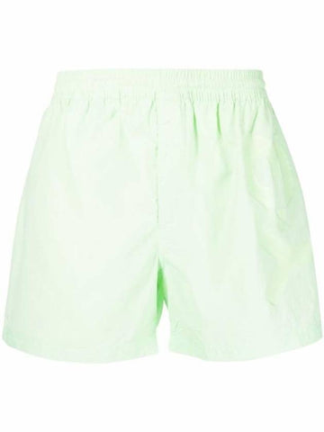 Classic Logo Swim Shorts Glow Green - Y-3 - BALAAN 1