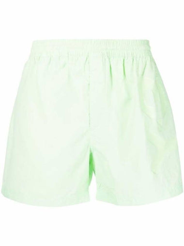 Classic Logo Swim Shorts Glow Green - Y-3 - BALAAN 1