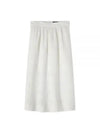 Ravenna Longue A-Line Skirt Ecru - A.P.C. - BALAAN 2