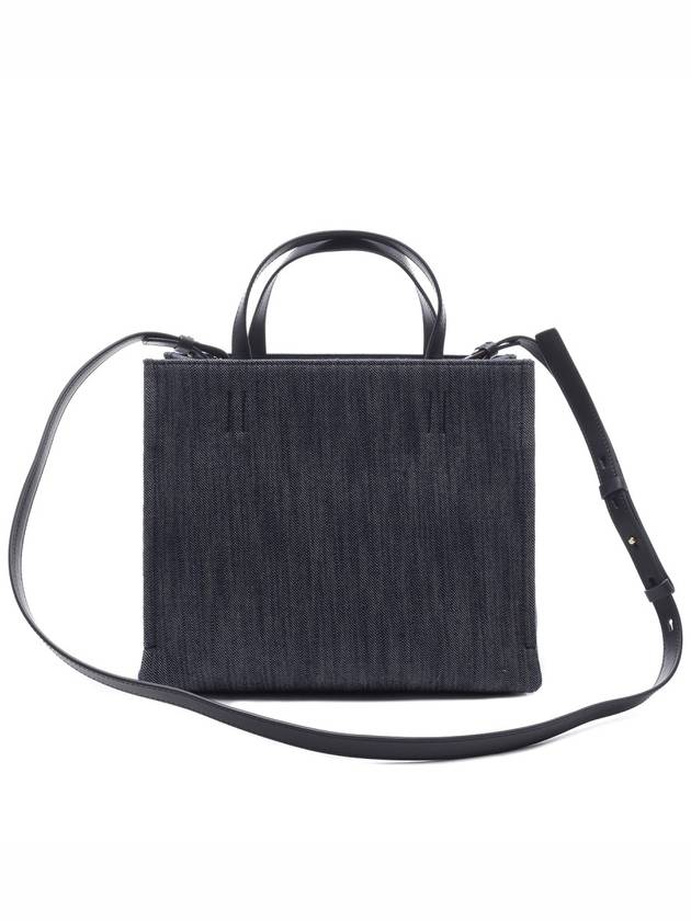 Logo Tote Bag Blue - SALVATORE FERRAGAMO - BALAAN 5