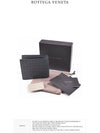 Intrecciato Weaving Half Wallet Dark Grey - BOTTEGA VENETA - BALAAN 8