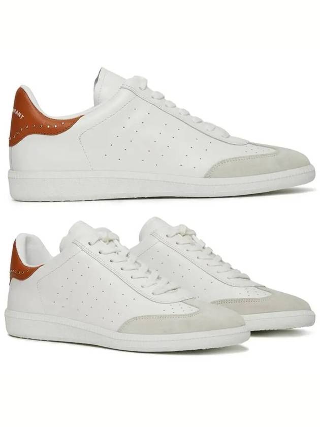 Bryce Logo Tab Low Top Sneakers White - ISABEL MARANT - BALAAN 2