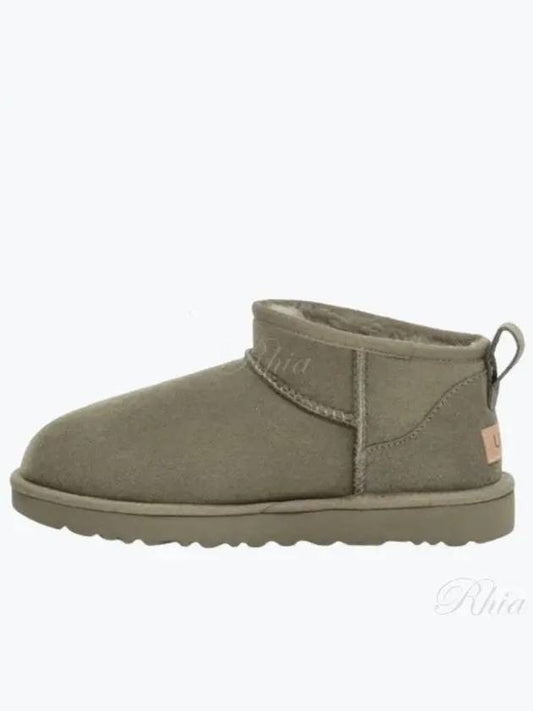 Women's Classic Ultra Mini Winter Boots Green - UGG - BALAAN 2