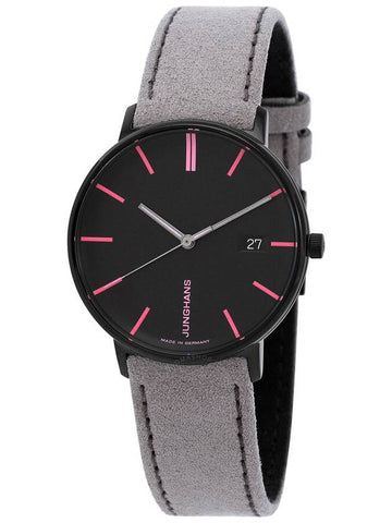 Junghans Form Damen Quartz Black Dial Ladies Watch 47/4256.00 - JUNGHANS - BALAAN 1