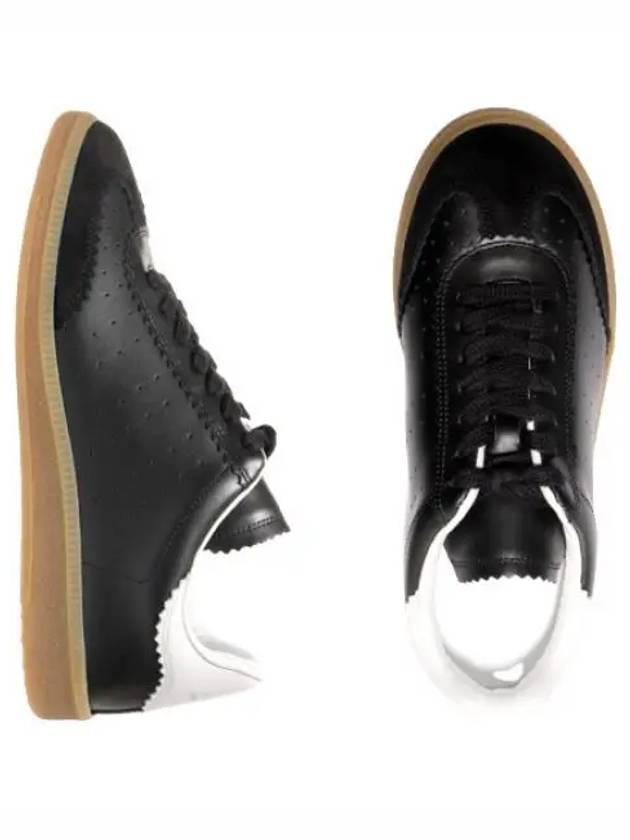 Bryce Logo Tab Low Top Sneakers Black - ISABEL MARANT - BALAAN 2