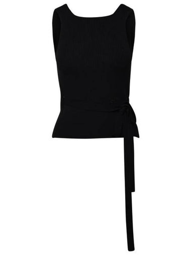 Sleeveless T-Shirt KN1538040999B Black - PATOU - BALAAN 1