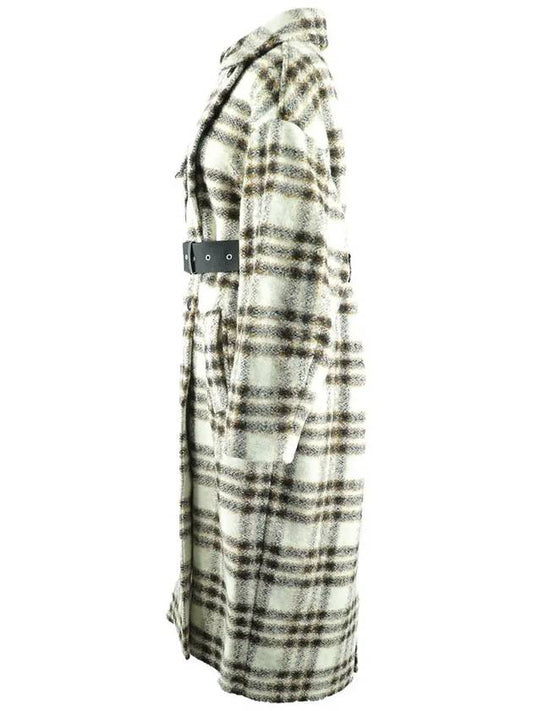 LAURIE Doublebreasted check coat MA1221 22A012E 23EC - ISABEL MARANT - BALAAN 2