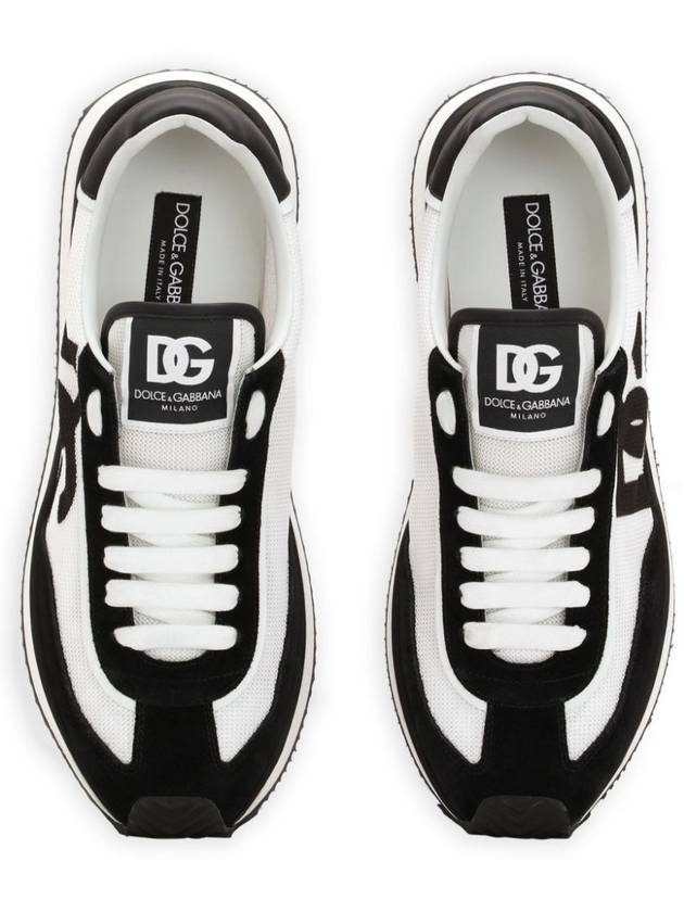 24FW Sneakers CS2288 A5355 8I050 WHITE BLACK - DOLCE&GABBANA - BALAAN 5