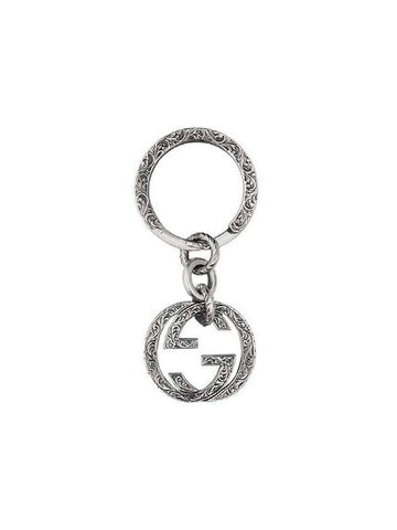 Interlocking G key ring silver - GUCCI - BALAAN 1