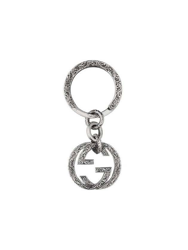 Interlocking G Keyring Silver - GUCCI - BALAAN 1