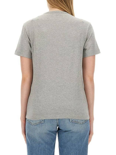 Pucci Grey Cotton T-Shirt - EMILIO PUCCI - BALAAN 2