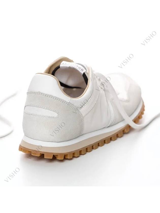 Men's Trail Leather Low Top Sneakers White - SPALWART - BALAAN 5