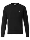 11Th Anniversary Logo Crew Neck Sweatshirt Black - CP COMPANY - BALAAN 3