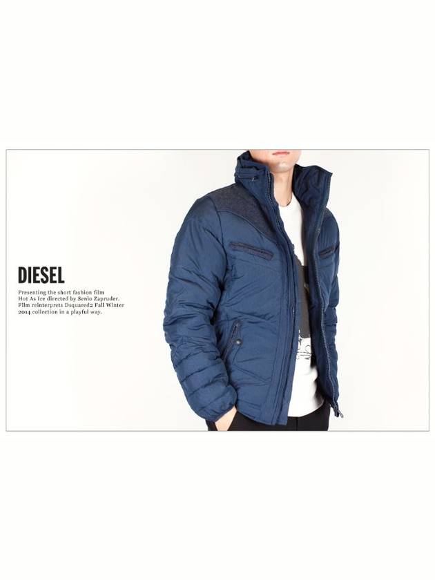 Man WELGER Down Jacket 8AN - DIESEL - BALAAN 2