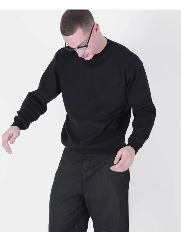 Hazy Cashmere Round Knit Black - CHANCE'S NOI - BALAAN 3