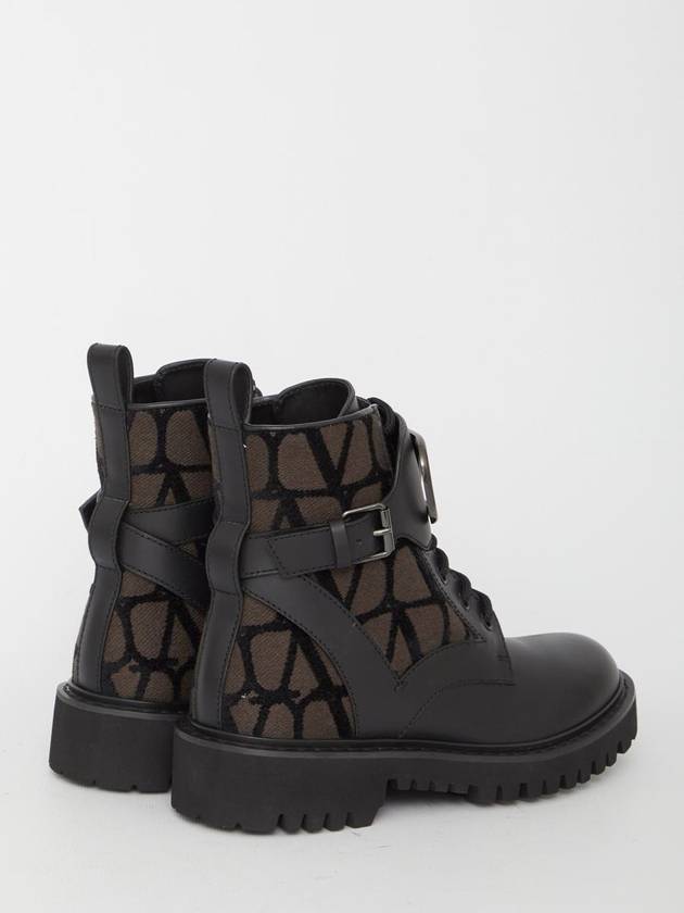 23 fw V logo signature combat boots 3W2S0Q03HQZU02 B0020567586 - VALENTINO - BALAAN 4