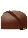 Demi Lune Half Moon Cross Bag Brown - A.P.C. - BALAAN 2