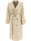 Double breasted epaulette trench coat 270546 - WARDROBE.NYC - BALAAN 1