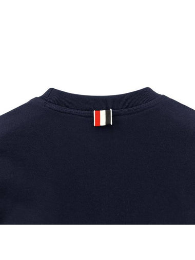 4 Bar Loopback Jersey Sweatshirt Navy - THOM BROWNE - BALAAN 6