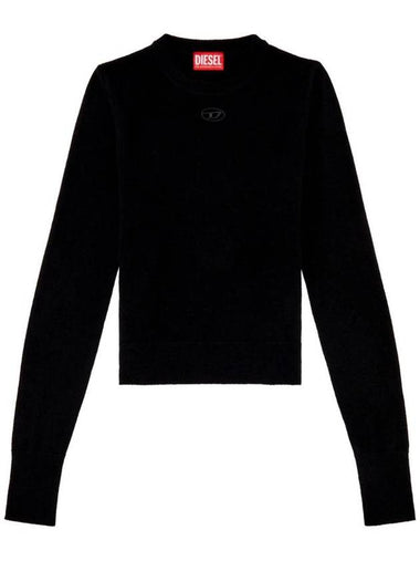 M-Areesax Knit Top Black - DIESEL - BALAAN 1