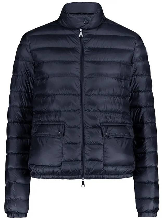 Lans Short Down Jacket Night Blue - MONCLER - BALAAN 3