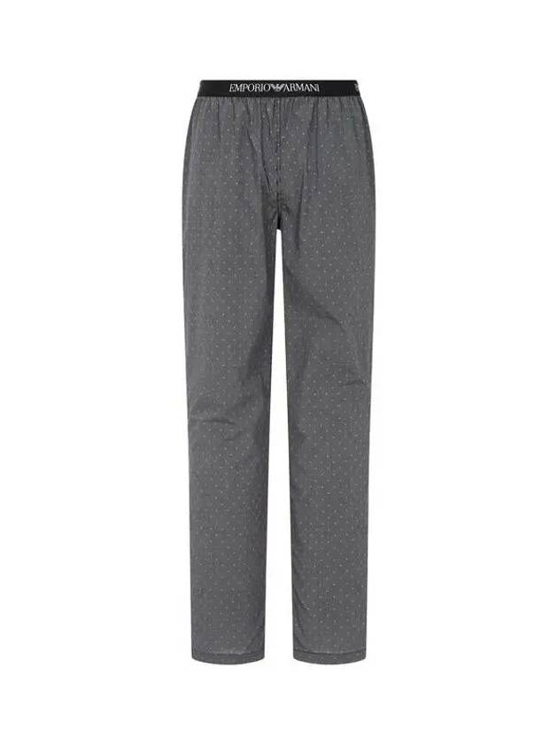 UNDERWEAR ARMANI BRAND DAY 10% 5 18 5 19 Men's Patterned Cotton Logo Banding Pants Black 270329 - EMPORIO ARMANI - BALAAN 1