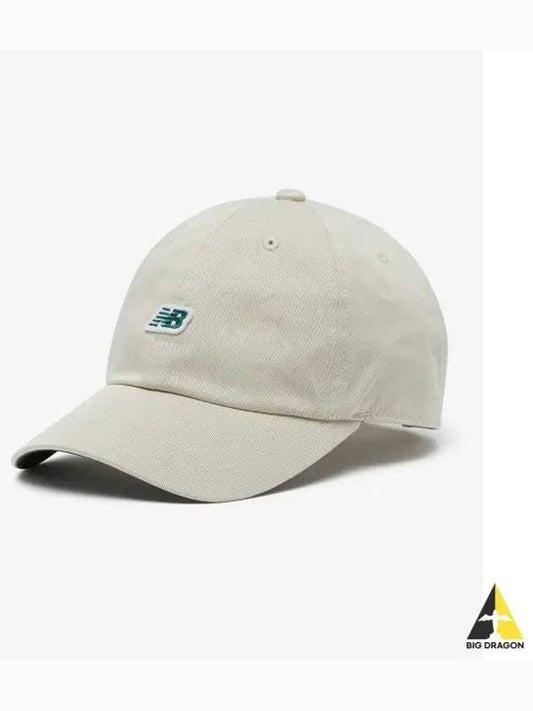 NBGDEFP601 C 66 SMALL LOGO BALLCAP BEIGE - NEW BALANCE - BALAAN 1