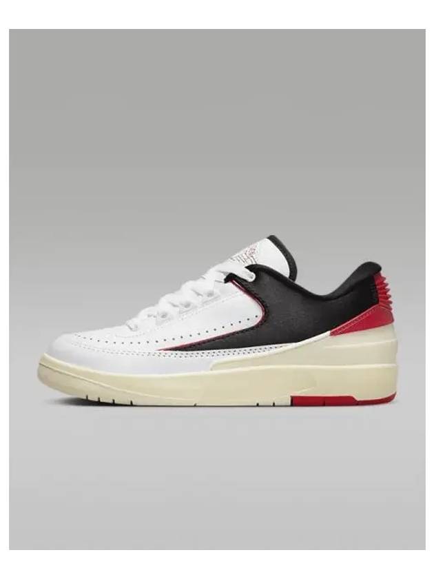 Air Jordan 2 Low Black Satin Women s Sneakers White Coconut Milk University Red FD4849 106 731326 - NIKE - BALAAN 1