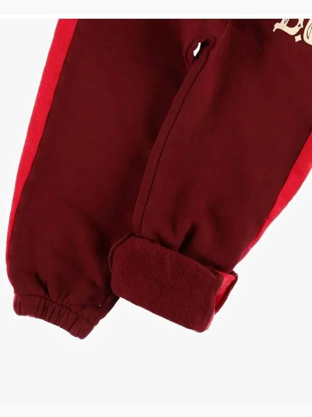 Kids BC Vintage Jogging Training Pants Burgundy - BOBO CHOSES - BALAAN 4