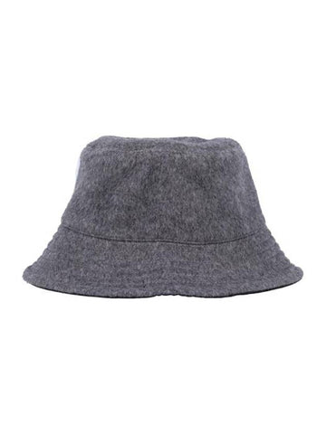 Hairy Mohair Bucket Hat Island Grey - OUR LEGACY - BALAAN 1