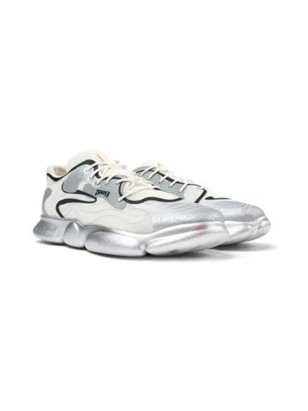 Karst Textile Low-Top Sneakers Silver - CAMPER - BALAAN 2