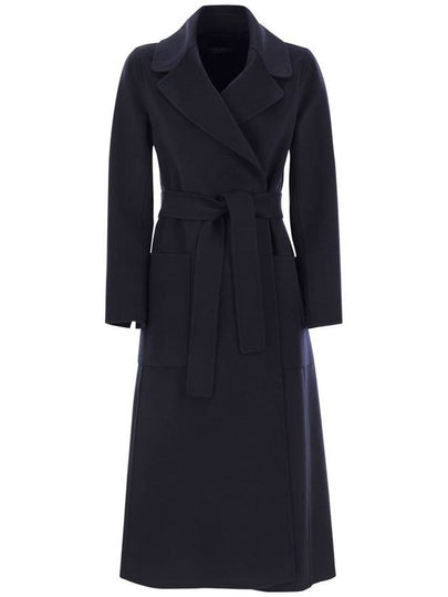 Paolore belted single coat navy - S MAX MARA - BALAAN 2