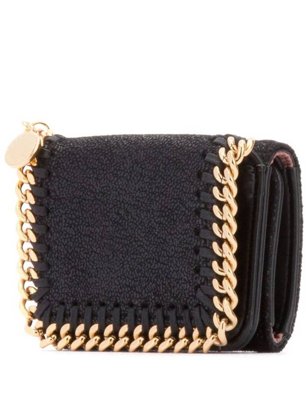 Falabella Chain Bicycle Wallet Black - STELLA MCCARTNEY - BALAAN 3