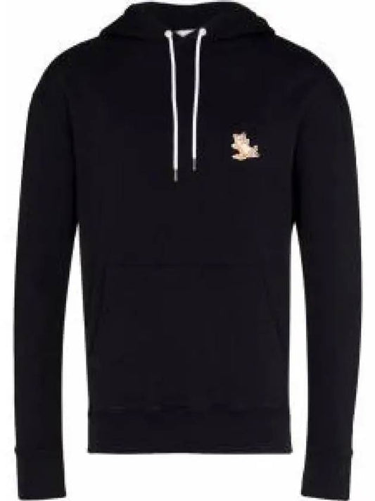 Chillax Fox Patch Classic Hoodie Black - MAISON KITSUNE - BALAAN 2