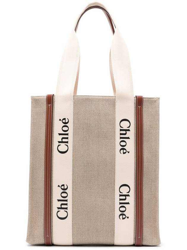 Woody Tote Bag Beige - CHLOE - BALAAN 2