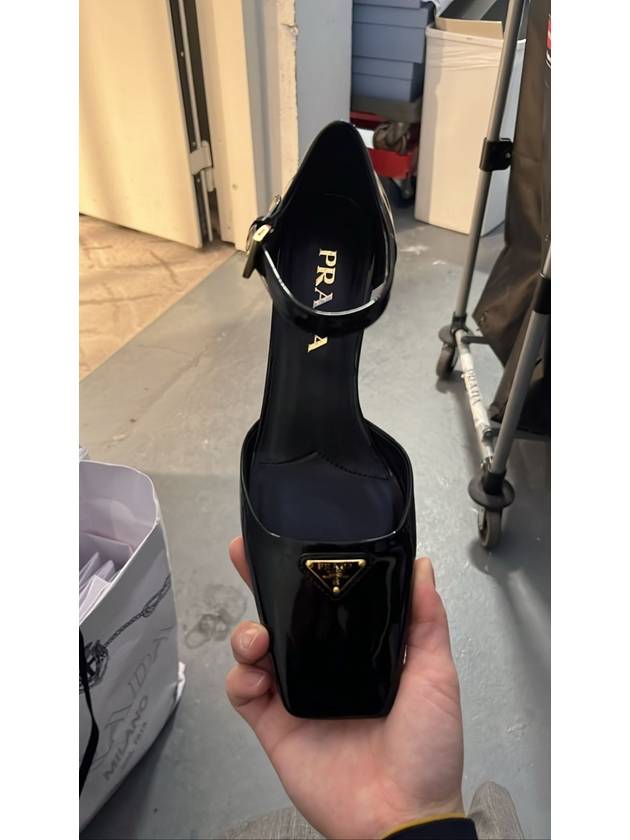 Patent Leather Pumps Black - PRADA - BALAAN 3