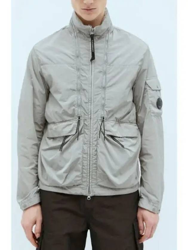 Men's Chrome-R Zip-Up Jacket Grey - CP COMPANY - BALAAN 2