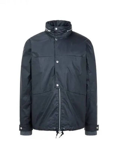 PS Waxed Cotton Field Jacket Dark Navy 270988 - PAUL SMITH - BALAAN 1