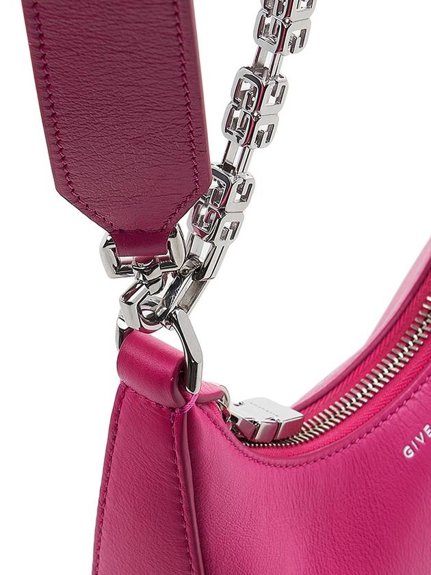 Moon Cut-out Chain Small Shoulder Bag Pink - GIVENCHY - BALAAN 10