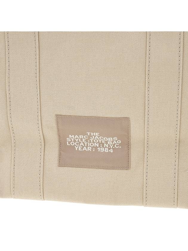 Logo Medium Canvas Tote Bag Beige - MARC JACOBS - BALAAN 10