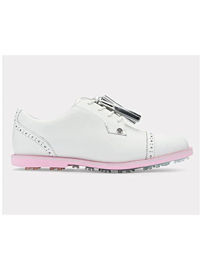 Women's Cap Toe Gallivanter Spikeless Snow Blush - G/FORE - BALAAN 2