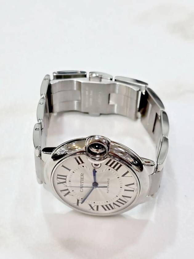 Women s Watch Ballon Bleu Steel Diamond 42mm Exhibition Grade 3765 - CARTIER - BALAAN 4