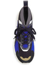 Garavani Sound High fabric and leather sneakers - VALENTINO - BALAAN 3