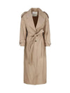 The Cube Belt Trench Coat Beige - MAX MARA - BALAAN 2