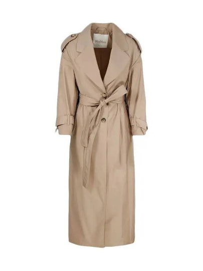 The Cube Belt Trench Coat Beige - MAX MARA - BALAAN 2