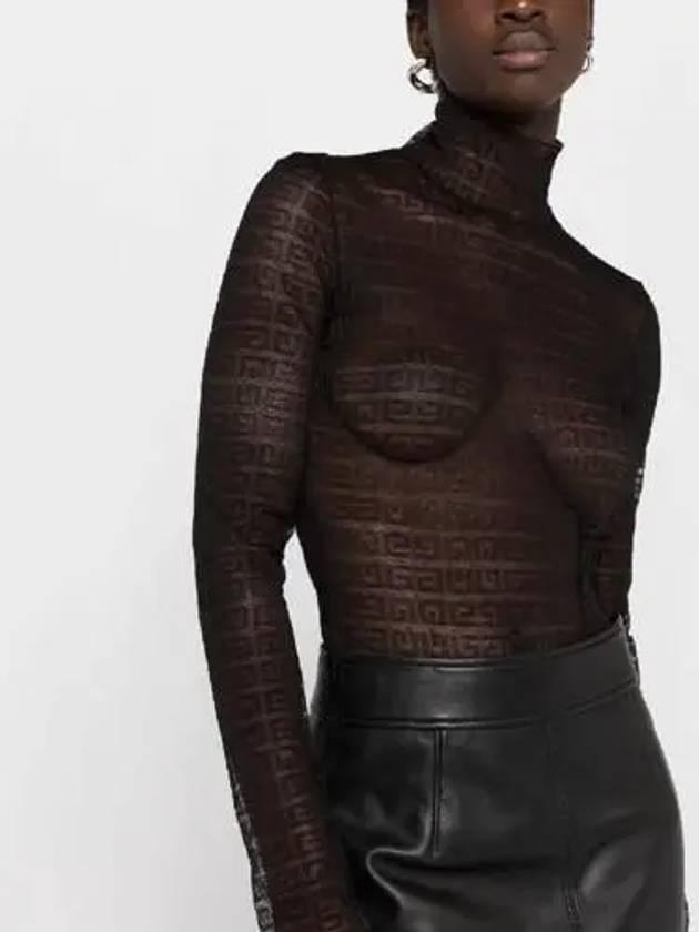 4G Lace Body Suit Black - GIVENCHY - BALAAN 6