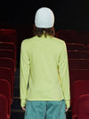 turtleneck knit t shirt lime - UNALLOYED - BALAAN 3