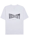 Men s Heritage Logo Print Short Sleeve T Shirt 0124105010028 WHITE - VISVIM - BALAAN 1