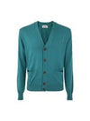 Signature Embroidered Logo Cardigan Blue - VIVIENNE WESTWOOD - BALAAN 2