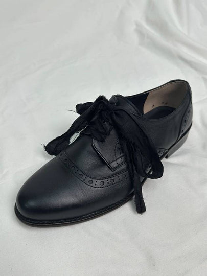 Silk Lace Derby Shoes (Black) - BLEAK BAKE - BALAAN 2